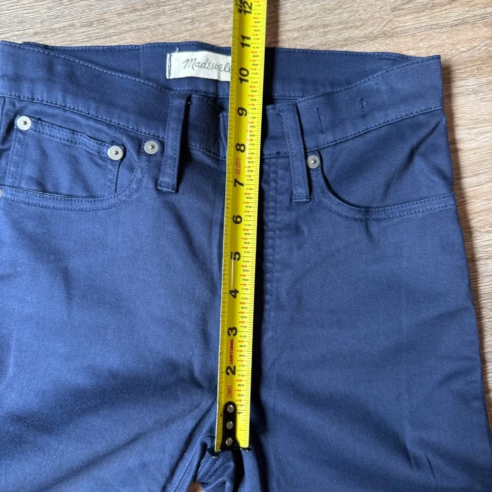 Madewell Jeans Cali Demi-Boot Stretch Casual | Navy‎ Blue | Womens Size 24